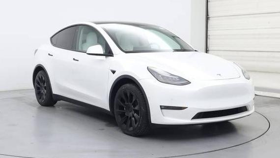 TESLA MODEL Y 2021 5YJYGDEE1MF193048 image